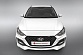 Передний бампер Hyundai Solaris 2017-2020 "Quant ROMB" (некрашеный)